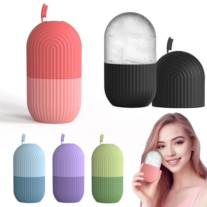 Face Ice Roller Puffiness - 1Pcs Ice Face Roller Ice Cube