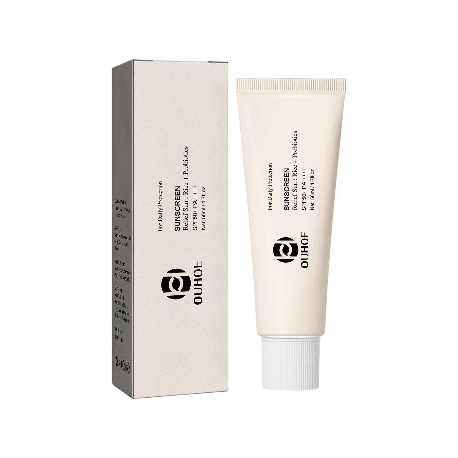 Rice Spf 50 Sunscreen Cream UV - Spf 50 Waterproof Sunscreen ulasan dan harga