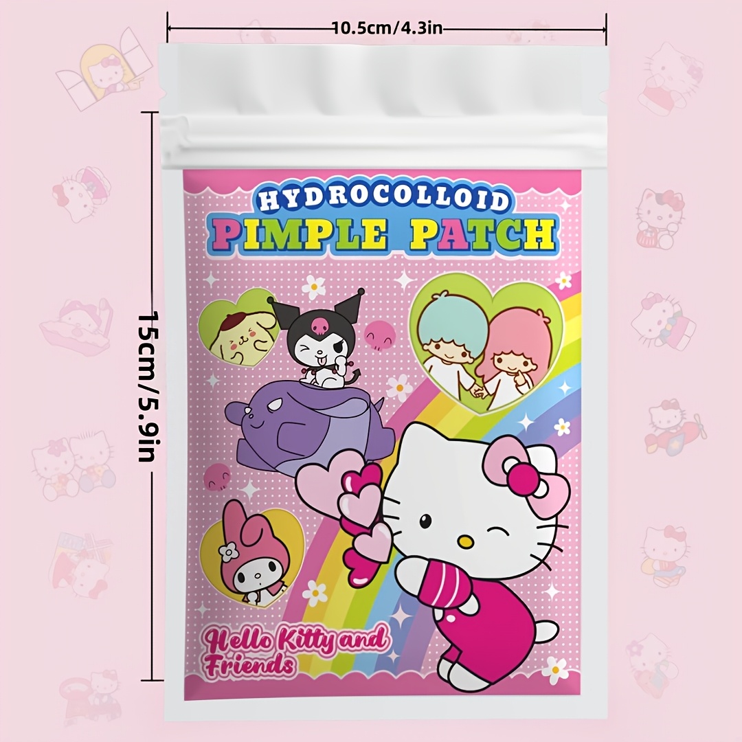 20/80PCS Sanrio Hello kitty Ca - Hydrocolloid Pimple Patch ulasan dan harga