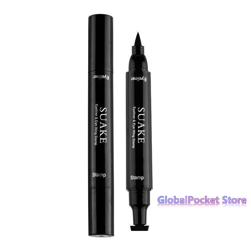 [TG823]2PCS Black Eyeliner Dou - Waterproof Liquid Eyeliner Pen ulasan dan harga