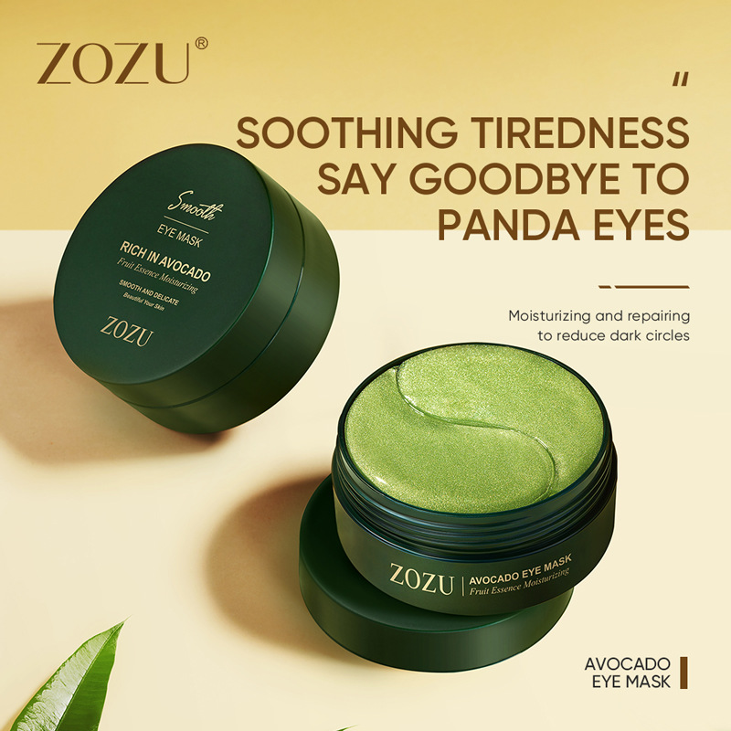 60pcs Golden Collagen Avocado  - Collagen Under Eye Patches ulasan dan harga