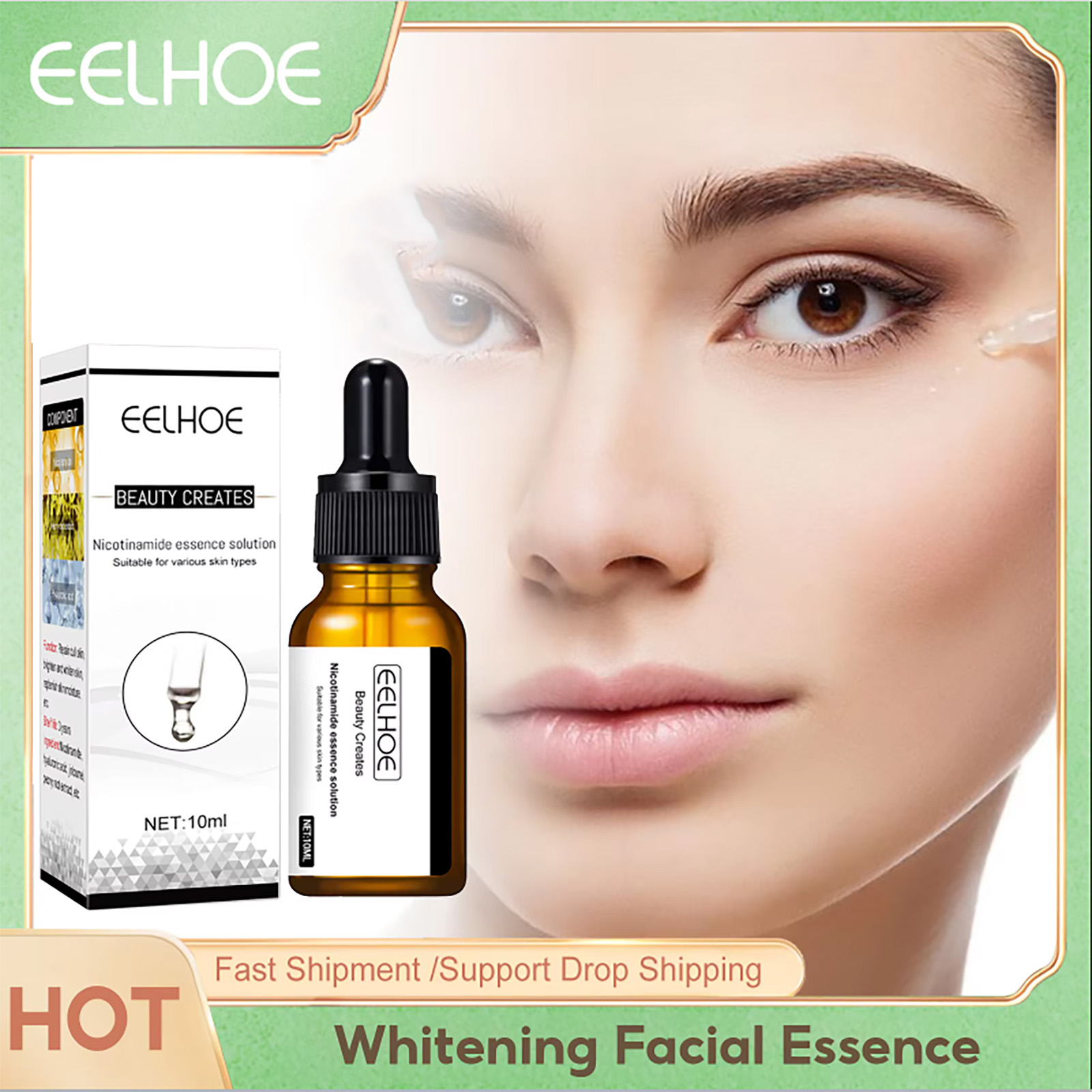 Whitening Face Serum Shrink Po - Niacinamide Pore Shrinking Essence ulasan dan harga