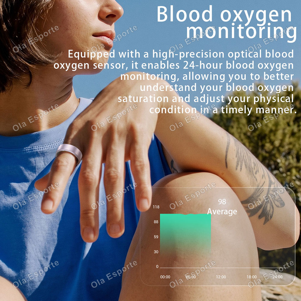 Smart Ring Heart Rate Blood Ox - Health Monitors ulasan dan harga