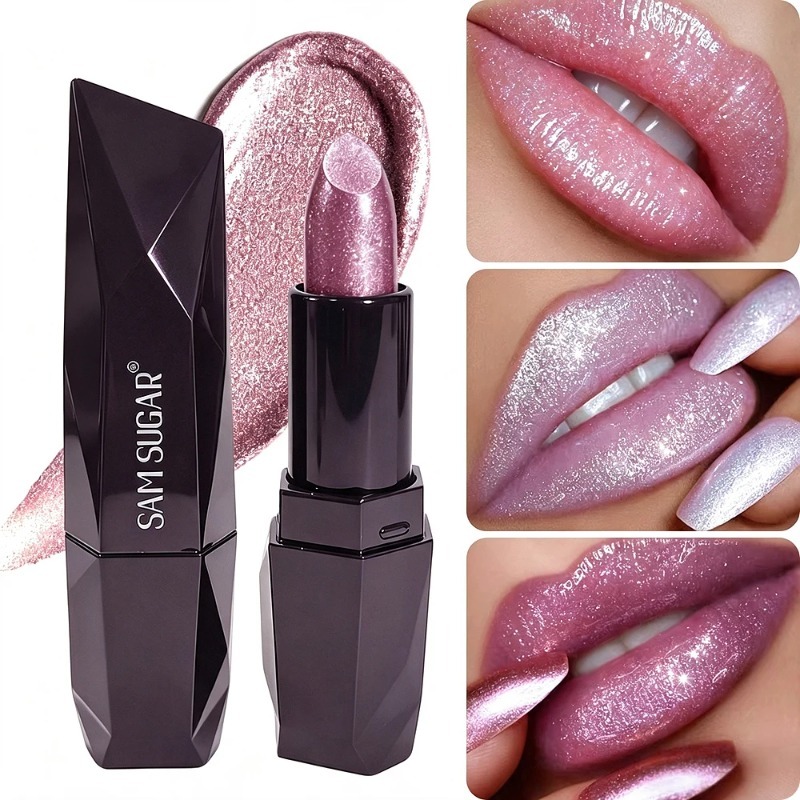 6 Colors Pearlescent Pink Meta - Matte Velvet Lip Tint Long Lasting ulasan dan harga