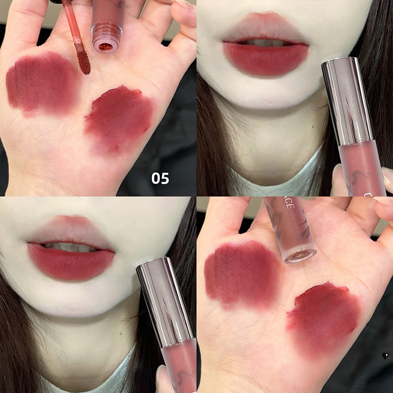 CACE Matte Velvet Brown Liquid - Matte Velvet Lip Tint Long Lasting ulasan dan harga