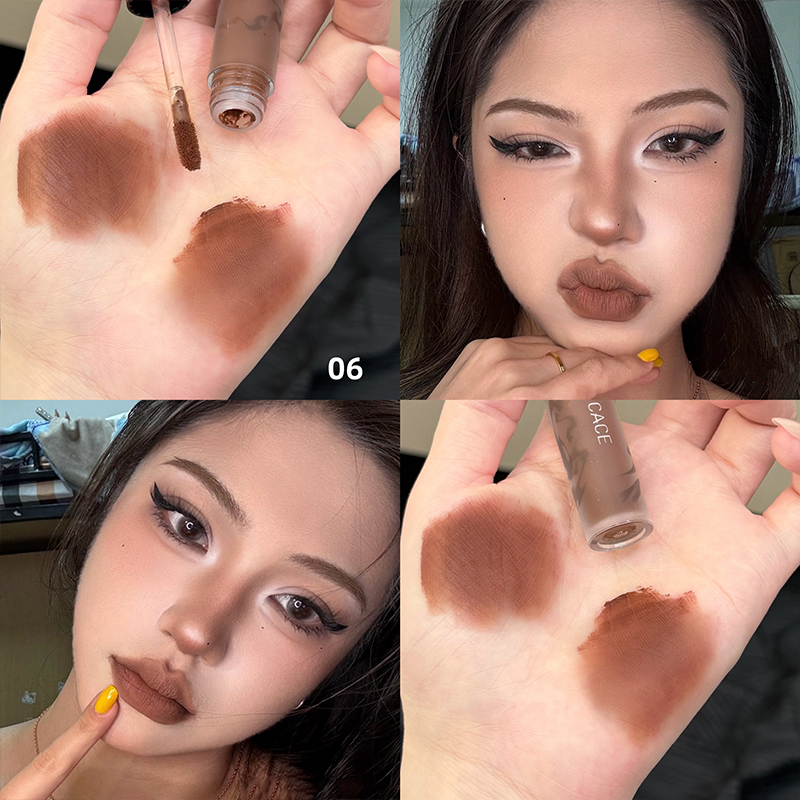 CACE Matte Velvet Brown Liquid - Matte Velvet Lip Tint Long Lasting ulasan dan harga