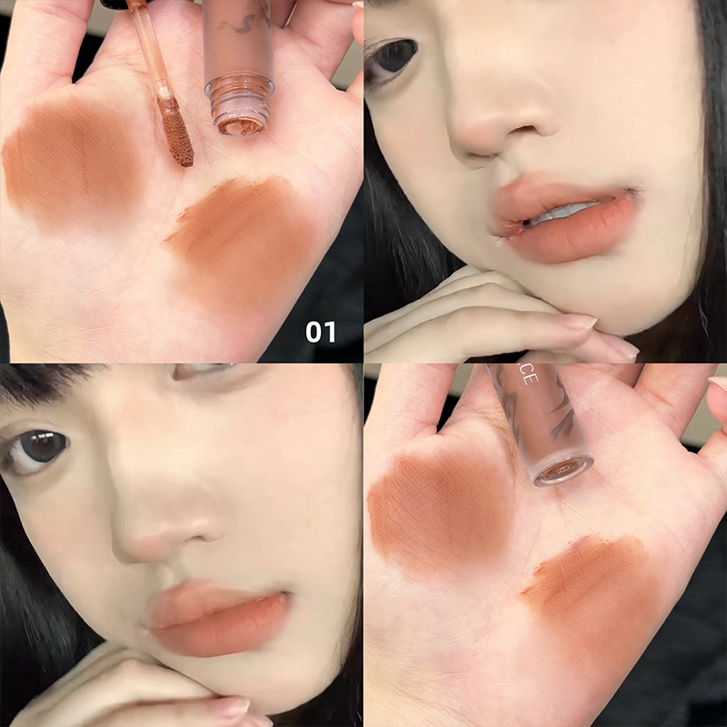 CACE Matte Velvet Brown Liquid - Matte Velvet Lip Tint Long Lasting ulasan dan harga