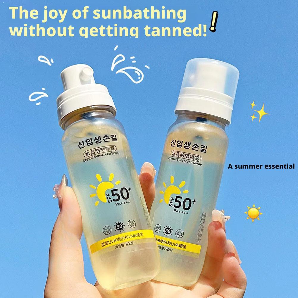 Korean Spf 50+ Sunscreen Spray - Spf 50 Waterproof Sunscreen ulasan dan harga