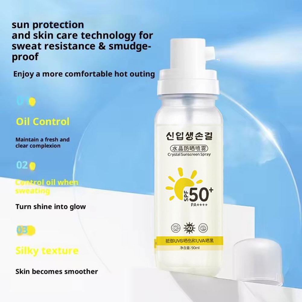 Korean Spf 50+ Sunscreen Spray - Spf 50 Waterproof Sunscreen ulasan dan harga