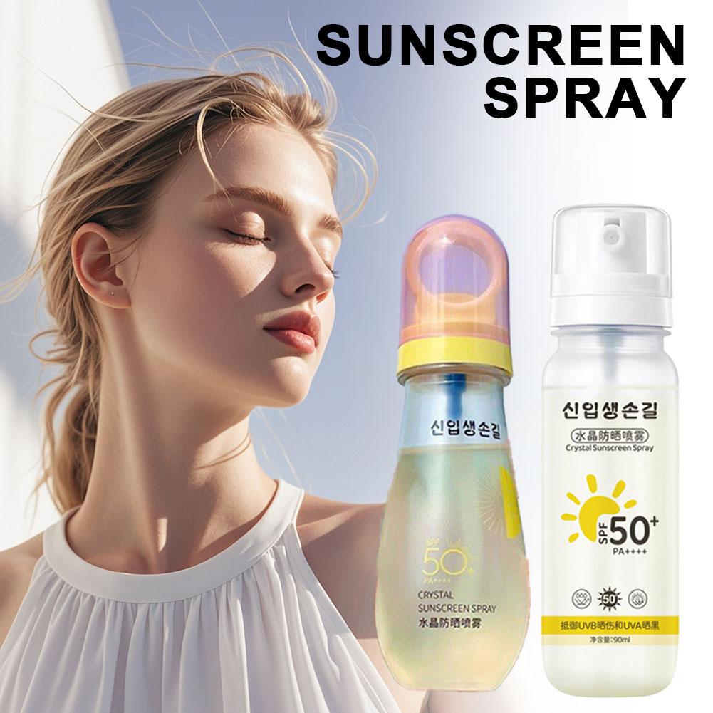 Korean Spf 50+ Sunscreen Spray - Spf 50 Waterproof Sunscreen ulasan dan harga