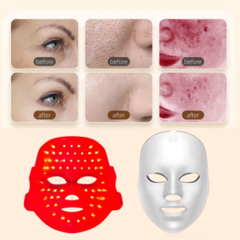 Wireless LED Mask LED Face Mas - Led Light Therapy Face Mask ulasan dan harga